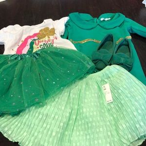 LOT of St. Patrick’s Theme Clothes Bundle